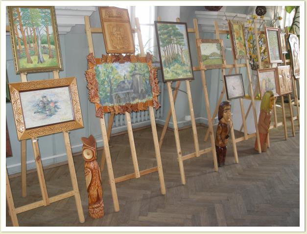 37 Wystawa prac artystycznych malarstwa i rzeźby Edwarda Gadziny
