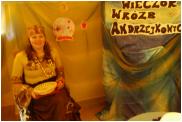 Wiecz�r wr�b andrzejkowych w bibliotece