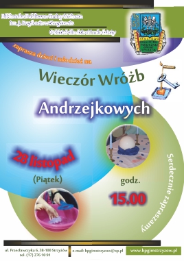 Wiecz�r wr�b andrzejkowych w bibliotece