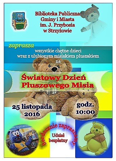 �wiatowy Dzie� Pluszowego Misia 2016