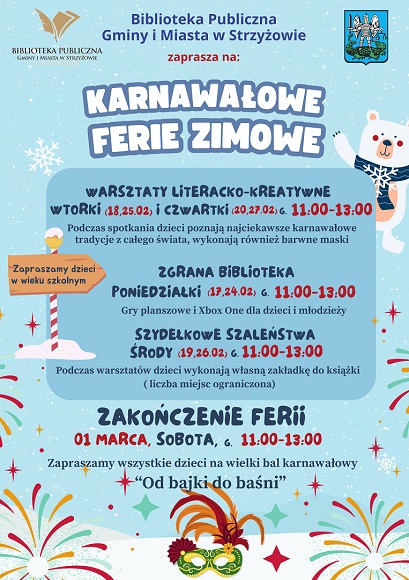 Karnawa�owe ferie w bibliotece”