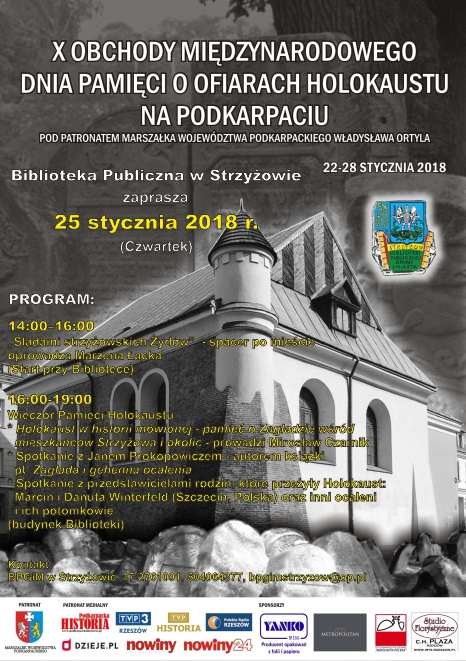 X OBCHODY MI�DZYNARODOWEGO DNIA PAMI�CI O OFIARACH HOLOKAUSTU NA PODKARPACIU
