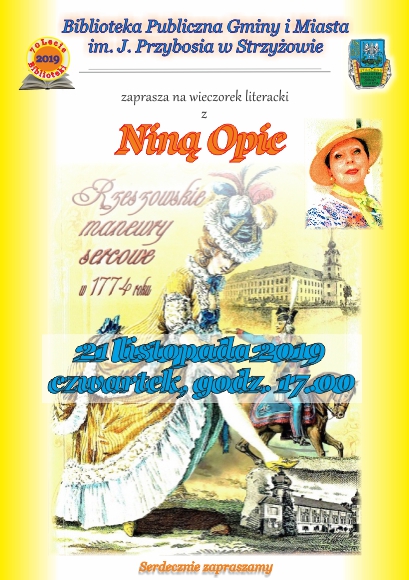 Wieczorek literacki z Nin� Opic