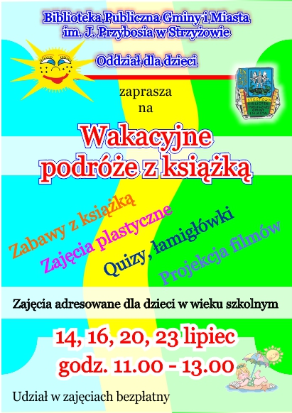 Wakacyjne podr�e z ksi��k�