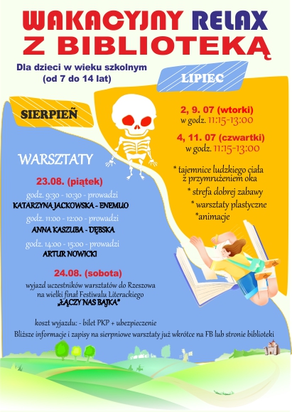Wakacyjny  RELAX  Z BIBLIIOTEK�