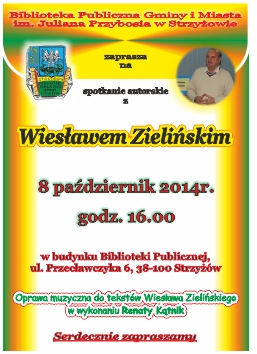 Spotkanie autorskie z Wies�awem Zieli�skim