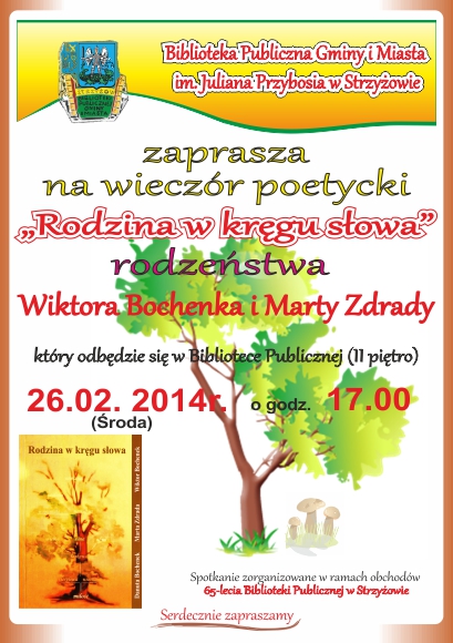 Wiecz�r poetycki Wiktora Bochenka i Marty Zdrady
