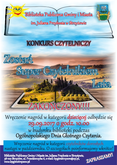 Zosta� Super Czytelnikiem Lata